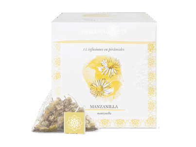 manzanilla pirámide dharma té