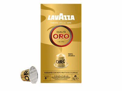 cápsulas lavazza qualita oro nespresso
