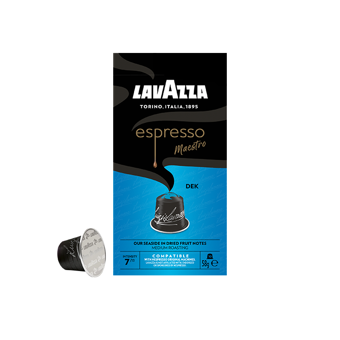 cápsulas lavazza descafeinado nespresso