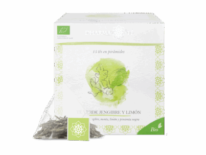té verde jengibre limón