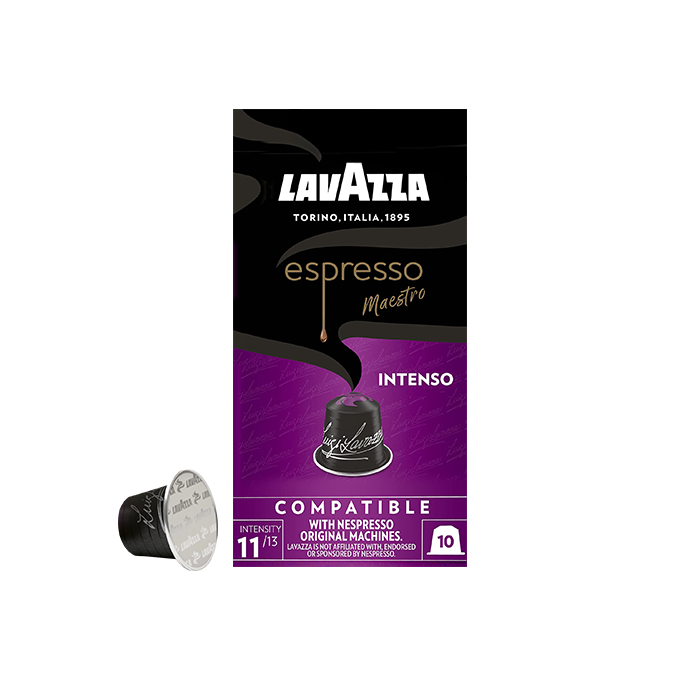 cápsulas lavazza intenso nespresso