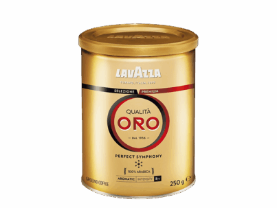 café molido lavazza qualita oro lata