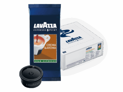 cápsulas lavazza espresso point crema aroma